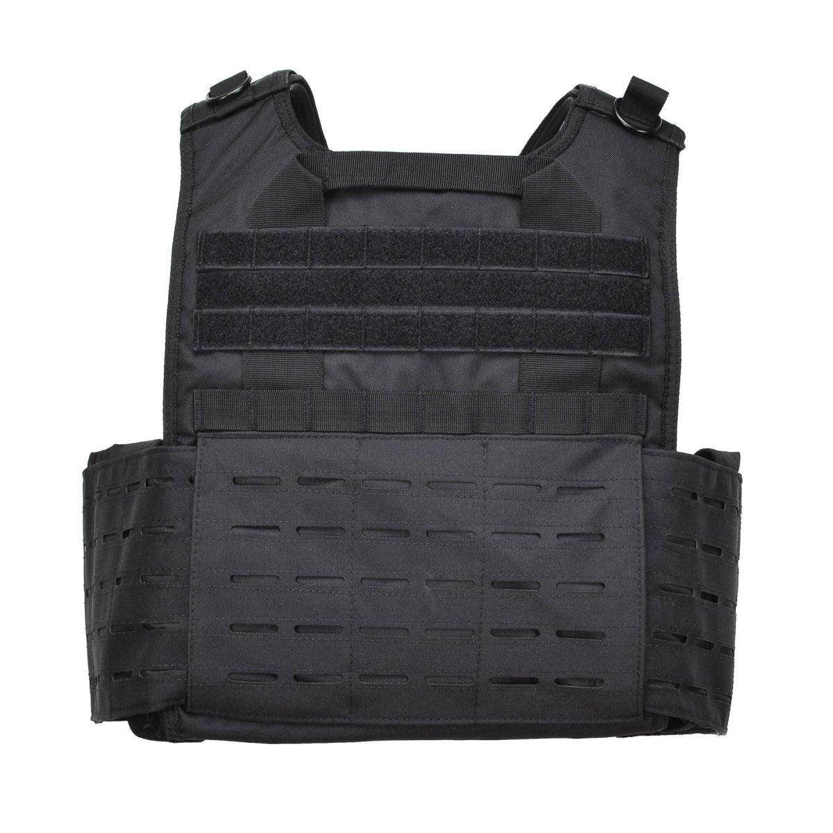 MIL-TEC LASER CUT tactical combat plate carrier military vest molle compactable Black