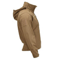 MIL-TEC Militär-Stil SCU14 Jacke Wandern Activewear mit Kapuze Outdoor Dark Coyote