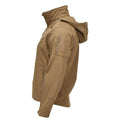 MIL-TEC Militär-Stil SCU14 Jacke Wandern Activewear mit Kapuze Outdoor Dark Coyote