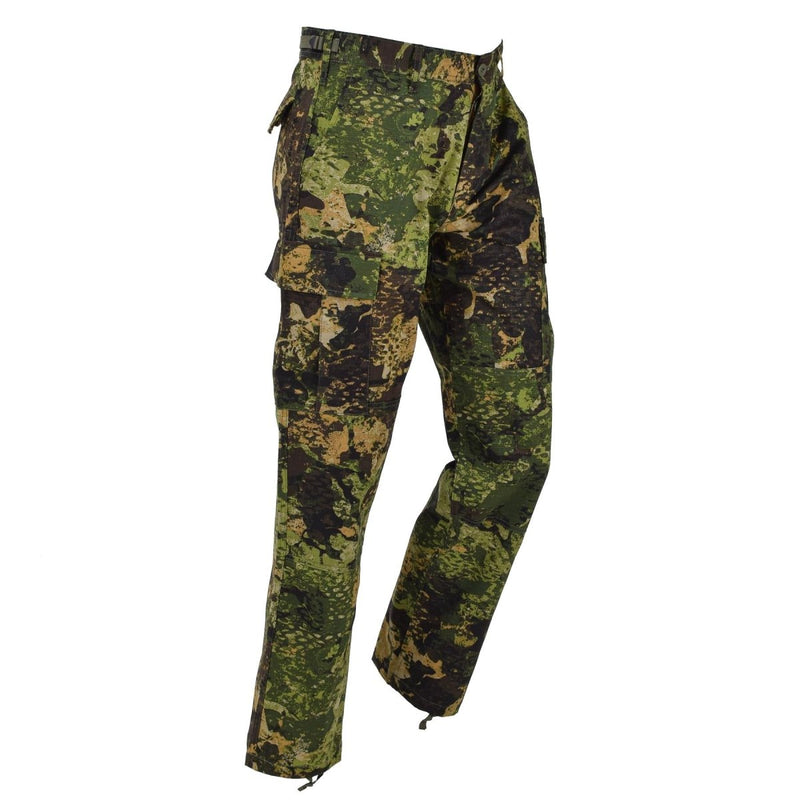 MIL - TEC Military US BDU field pants R/S trousers camouflage adjustable waist - GoMilitar