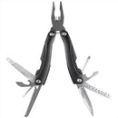 MIL-TEC Multi Tool One Hand Folding Slip Joint Mechanism ABS Aluminium Handle