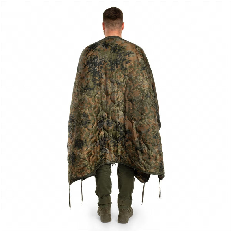 Mil-tec poncho revestimiento ripstop tela multifunción saco de dormir de emergencia