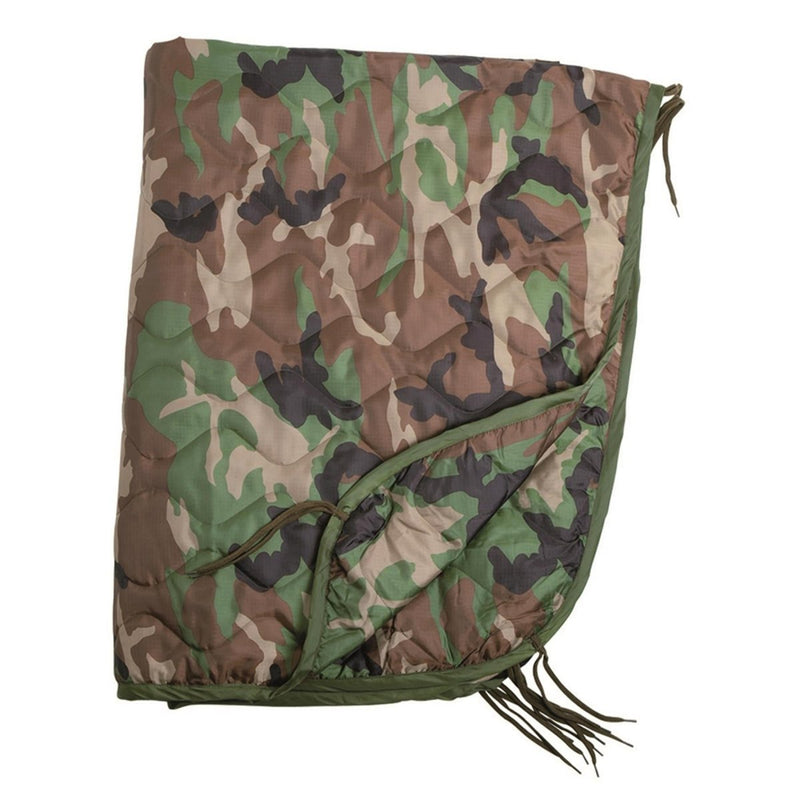 Mil-TEC Poncho Liner Steppdecke 210x150cm Dries Dries Rapida Compressione Sack