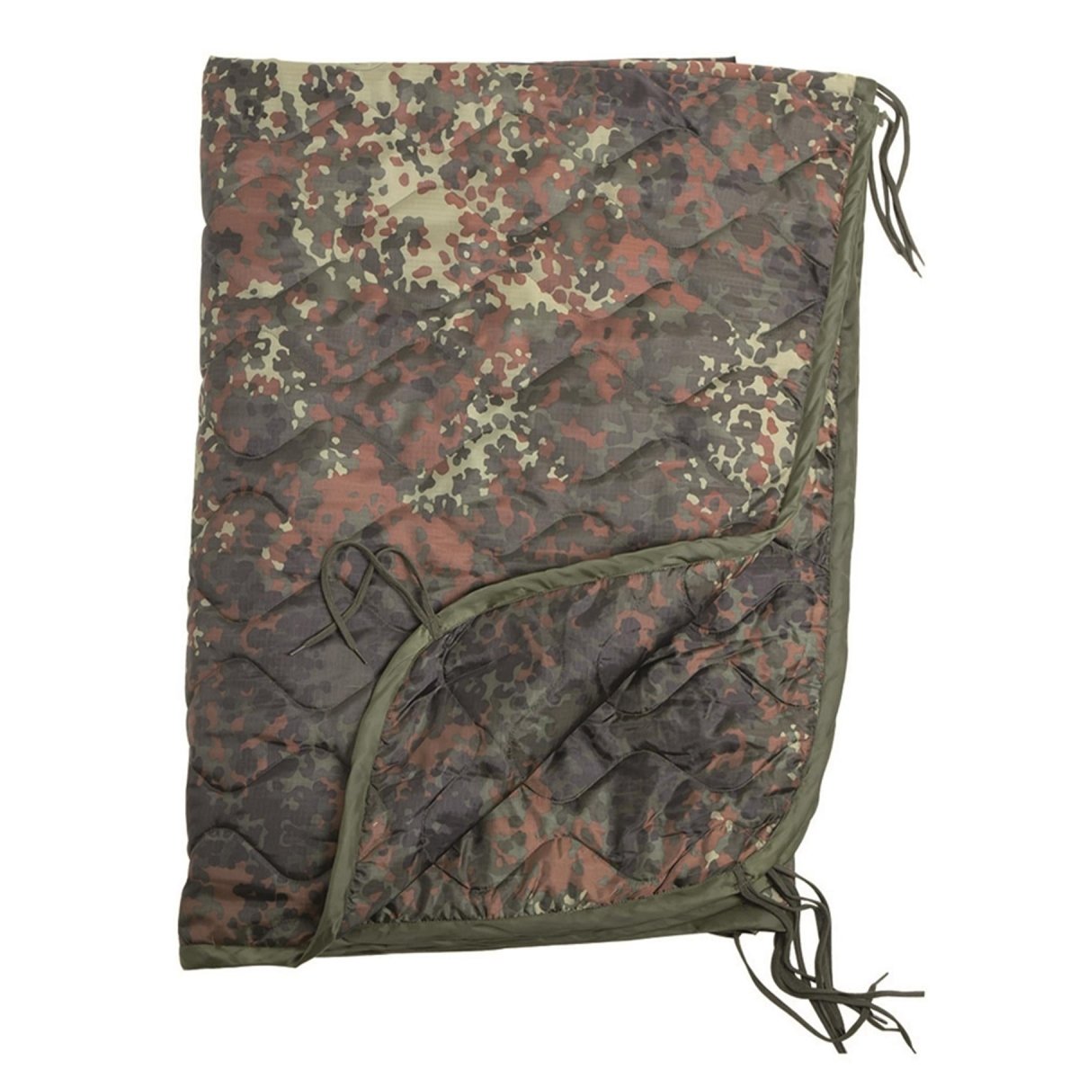 MIL-TEC Poncho Liner STEPPDECKE 210x150cm Dries Quickly Compression Sack