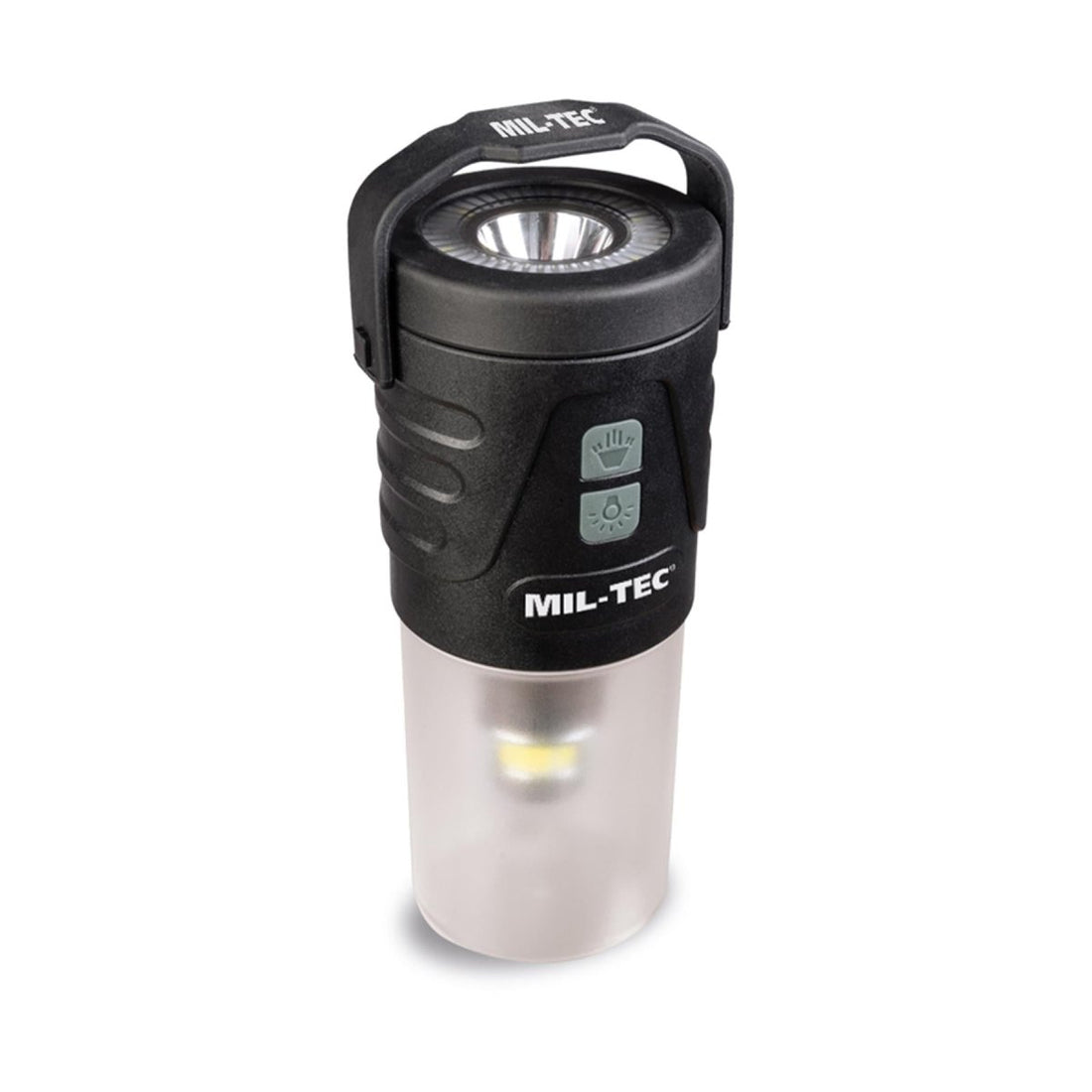 MIL-TEC oplaadbare lantaarn LED-campingzaklamp buiten USB-C 410 lumen
