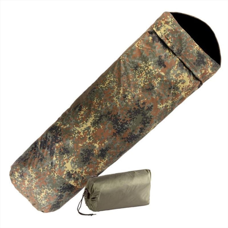 Sac de couchage mil-tec 225 cm camping 3 couches stratifiée étanche respirante