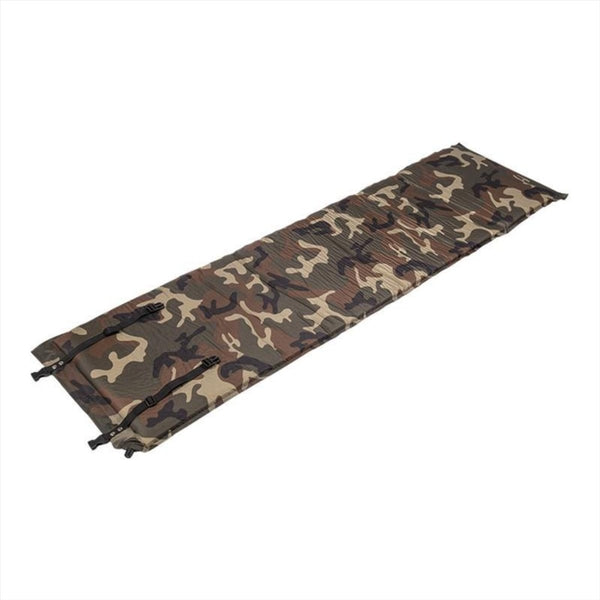 Mil-Tec Sleep Pad 185 cm Matustre auto-gonfiabile mimetica boschiva
