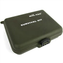 Kit de supervivencia MIL-TEC Box impermeable de emergencia Firestarter Herramientas