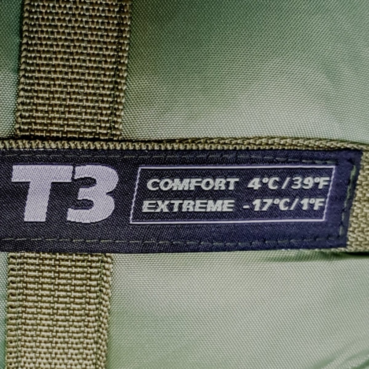 Mil-tec taktische 3 Schlafsack Teflon-beschichtete Thermolitisisolierung Olive