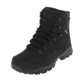 MIL-TEC Taktische Stiefel, atmungsaktiv, Advanta-Material, wasserdicht, für den Außenbereich, Schwarz