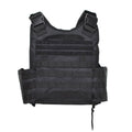 Gilet porte-plaque de défense tactique MIL-TEC, équipement de combat, système noir