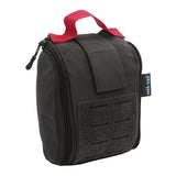 Mil-Tec Tactical First Aid Kit Mole type schwarze Sanitätstasche IFAK 25-teilige Tasche