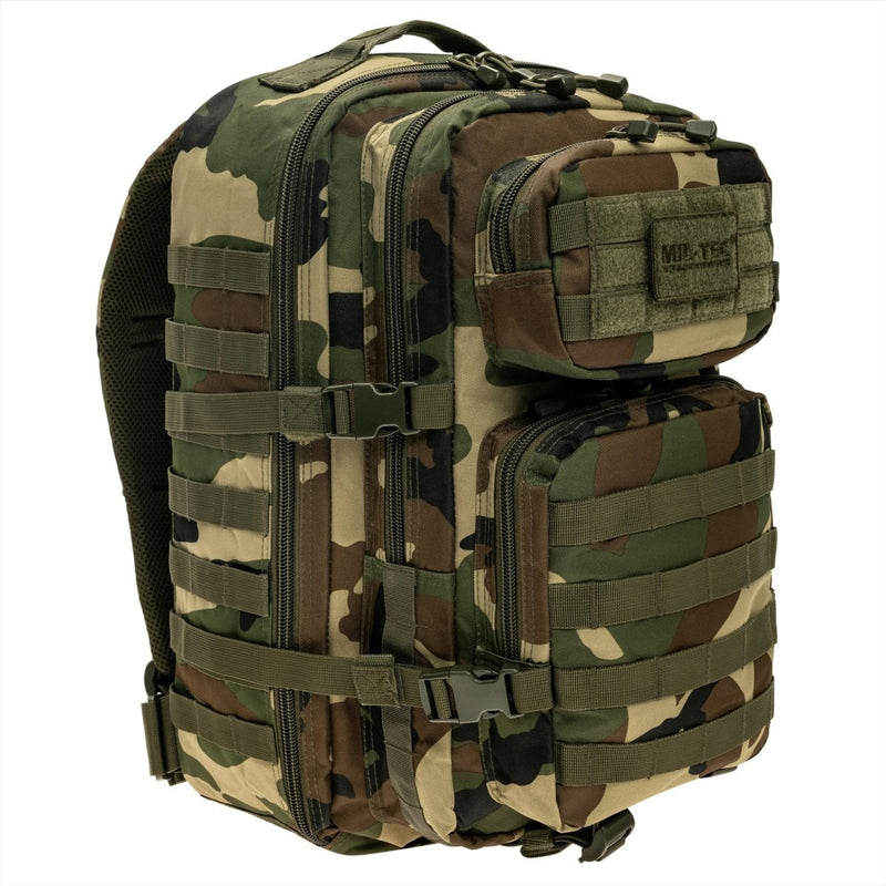 Mil-Tec US ASSALT TATTICAL VEACK TATTICAL 36L Ergonomic FORMATO SHOFE PADDED