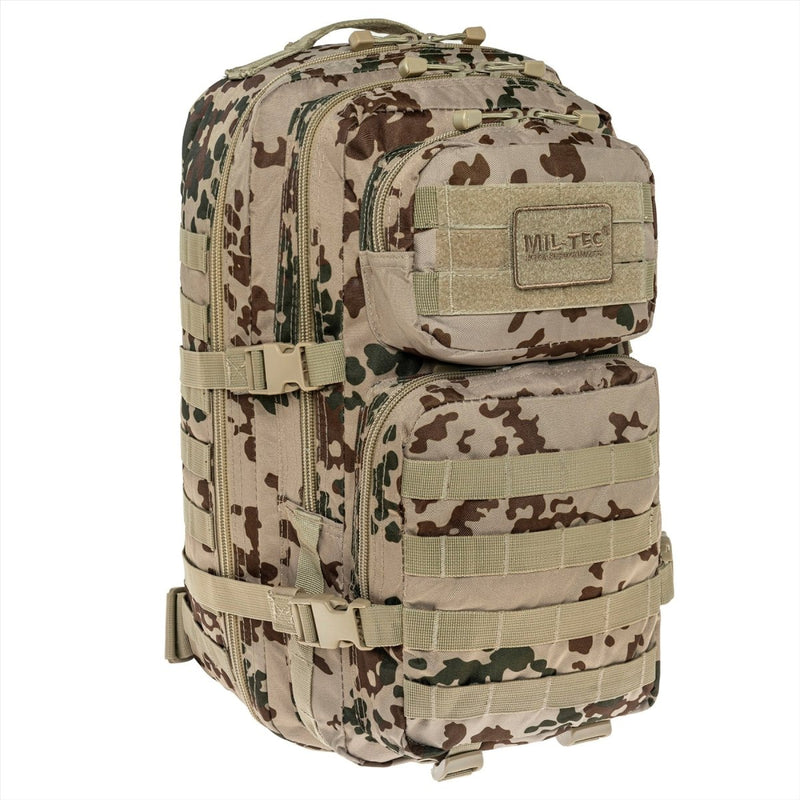 Mil-Tec US ASSALT TATTICAL VEACK TATTICAL 36L Ergonomic FORMATO SHOFE PADDED