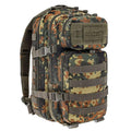 Sac à dos tactique MIL-TEC US Assault pour randonnée, flecktarn, 20 litres