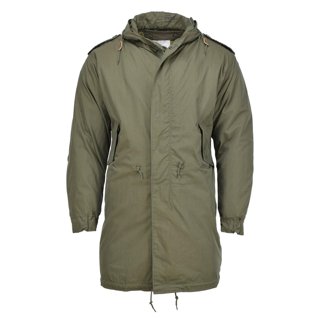 MIL-TEC US Militärstil M51 Parka mit Kapuze, gestepptes, herausnehmbares Futter, oliv NEU