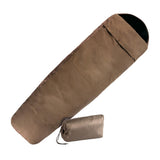 MIL-TEC wasserdichter, atmungsaktiver Schlafsack mit 3-lagigem Laminatbezug, Coyote