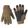 Guantes tácticos de invierno Mil-Tec Thinsulate HiPora resistentes al agua oliva fría