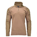 Mil-Tech Brand Military Style Troops Combat Shirts Coyote Color Bdu