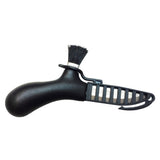 MORAKNIV Mushroom Picking knife fixed recycled stainless steel blade brush Black