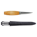 Morakniv Woodcarving 106 Herramienta de carpintería de madera Artesanos de acero al carbono Tallador de tallado