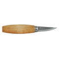 Morakniv Wood -carving 120 Strumento di intaglio in acciaio in acciaio carbone naturale in legno in legno
