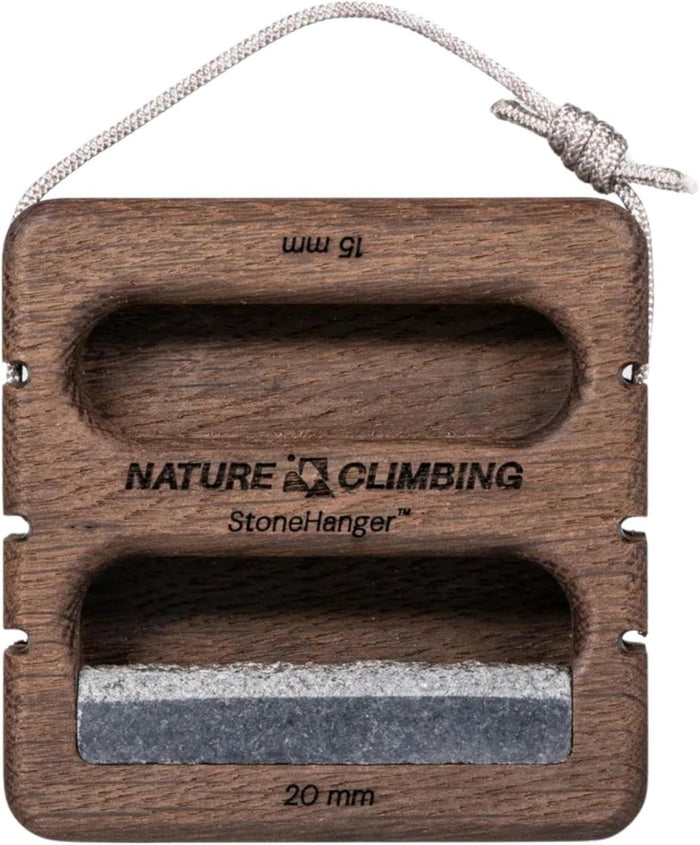 Colgador de piedra para escalar en la naturaleza, edición ahumada - GoMilitar