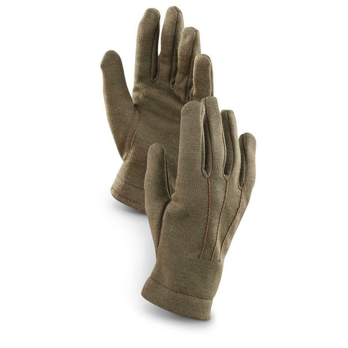 NIEUW Originele Italiaanse legerhandschoenen Italië militaire wollen handschoenen winter olijf - GoMilitar