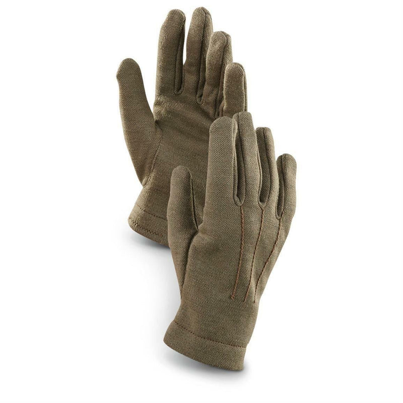 NEW Original Italian army gloves Italy military wool gloves winter olive