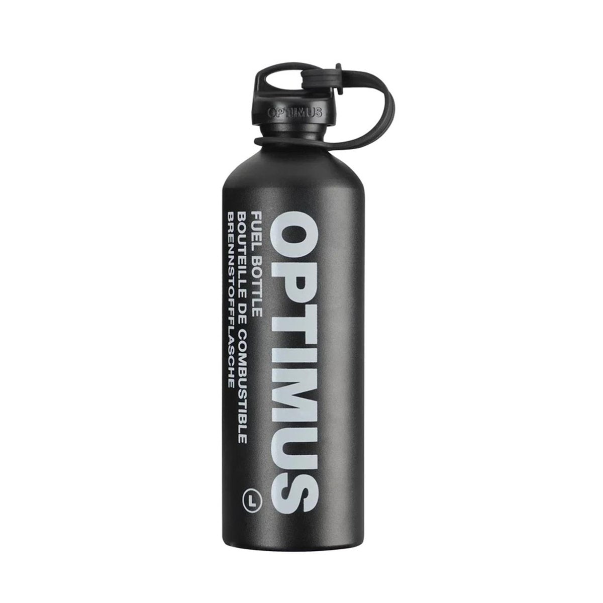 Optimus płynowa butelka paliwa 600 ml 1000 ml Cap bezpieczeństwa Trwałe lekkie czarne
