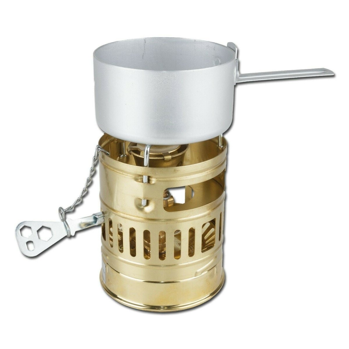 Optimus Svea Stove Classic White Gas Burner Light Benzyna stała mosiądz paliwa