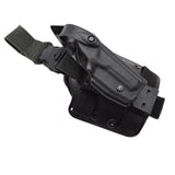 Origineel Amerikaans militair zelfsluitend systeem met drop-leg-platformholster