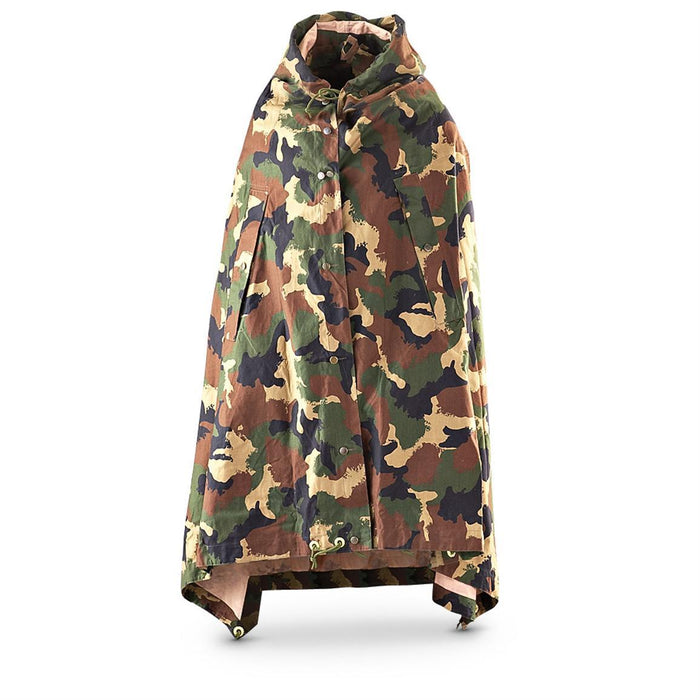 Originele Army Shelter Halve Poncho Camo Militair Waterdicht 165 x 255 cm surplus - GoMilitar