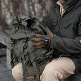Originele Oostenrijk militaire tactische rugzak afneembare bovenklep 25l od green