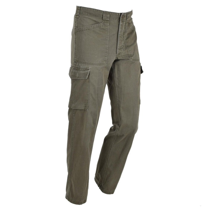 Pantaloni da lavoro cargo originali dell'esercito austriaco, pantaloni classici da servizio sul campo color oliva - GoMilitar