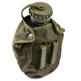 Original Austrian Army Drinking Flask Water Bottle Military Canteen pot pouch
