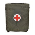 Sac de premiers secours original de l'armée autrichienne à bandoulière olive pour médecin, survie médicale, NEUF