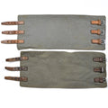 Peerers de piernas del ejército austriaco original M58. Gaiter de excedente militar vintage