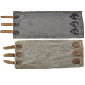 Peerers de piernas del ejército austriaco original M58. Gaiter de excedente militar vintage