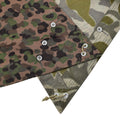 Tente poncho camouflage originale de l'armée autrichienne à pois et éclats, résistante à l'eau et vintage