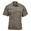 Camisa del ejército austriaco original M65 Combate Ligero de manga corta Olive Bdu NUEVO