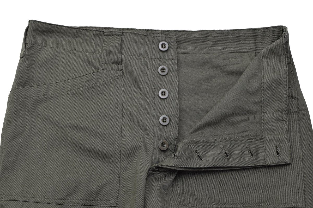 Pantalon Cargo De Travail Homme Vert Olive - Style Militaire Robuste