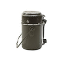Original Austrian Military mess kit aluminum olive hiking camping cookware set - GoMilitar