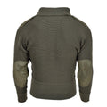 Original Österreichischer Militärpullover mit verstärkten Ellenbogen, Blouson, Rippenstrickpullover