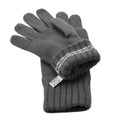 Gants d'hiver en laine tricotés respirants gris militaires autrichiens originaux NEUF