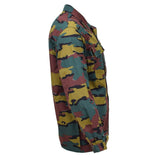 Chemises de combat de campagne originales de l'armée belge Ripstop BDU jigsaw troupes veste NEUF