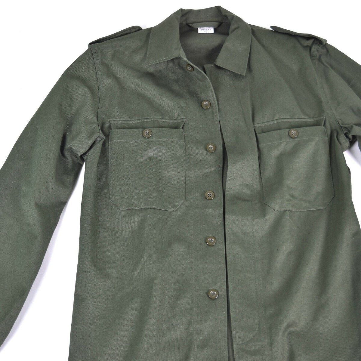 Original belgische Armee Feldjacke Militär BDU Olivhemd Militärkampf NEU