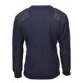 Pull militaire belge original en tricot chaud bleu, surplus de l'armée NEUF