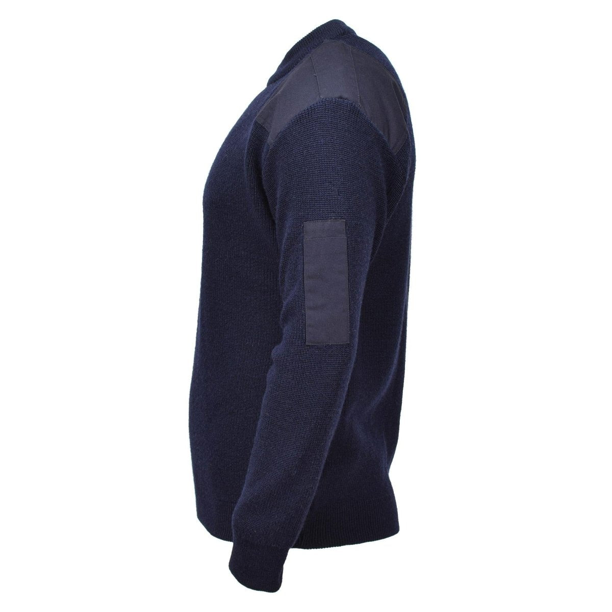 Pull militaire belge original en tricot chaud bleu, surplus de l'armée NEUF