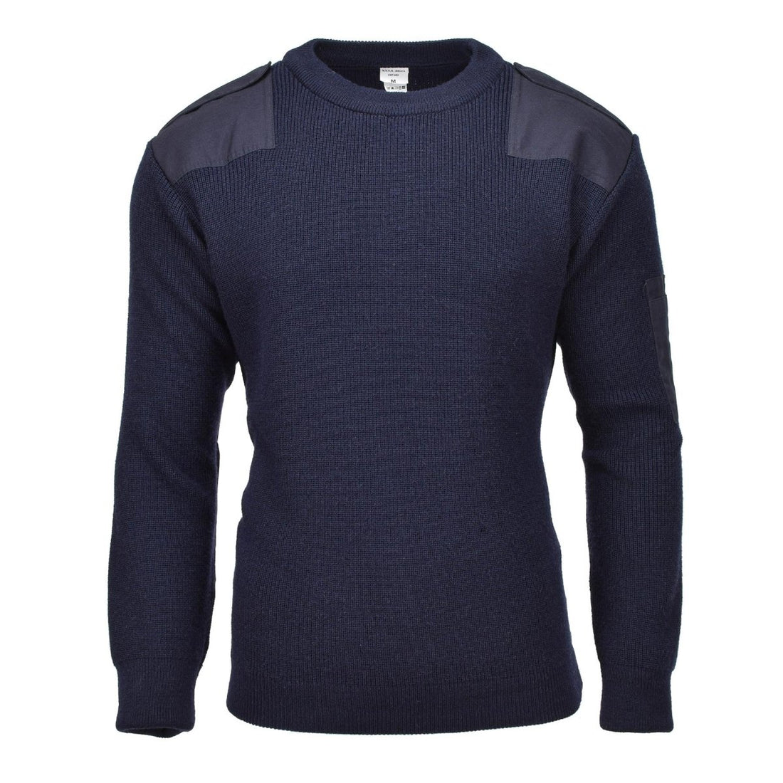 Pull militaire belge original en tricot chaud bleu, surplus de l'armée NEUF